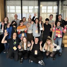 IndieWebCamp Berlin day 2 participants