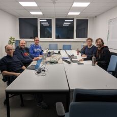 Participants of HWC Nuremberg 2024-01-10 sitting around a conference table