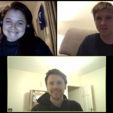 Ana Rodrigues, Calum Ryan, Neil Mather at HWC London Online on 25 March 2020